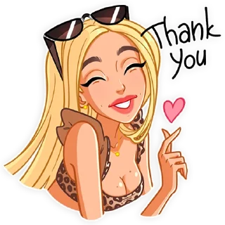 Стикер Blondychain - 2