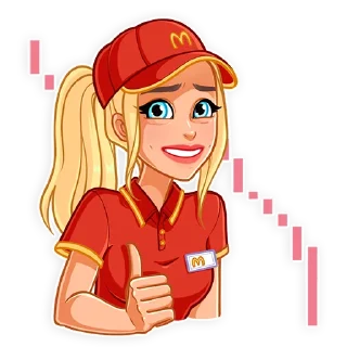 Стикер Blondychain - 4