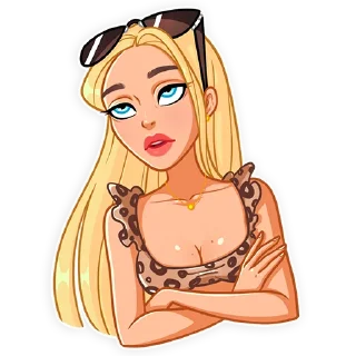 Стикер Blondychain - 8