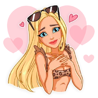 Стикер Blondychain - 3