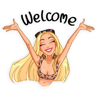 Стикер Blondychain - 9