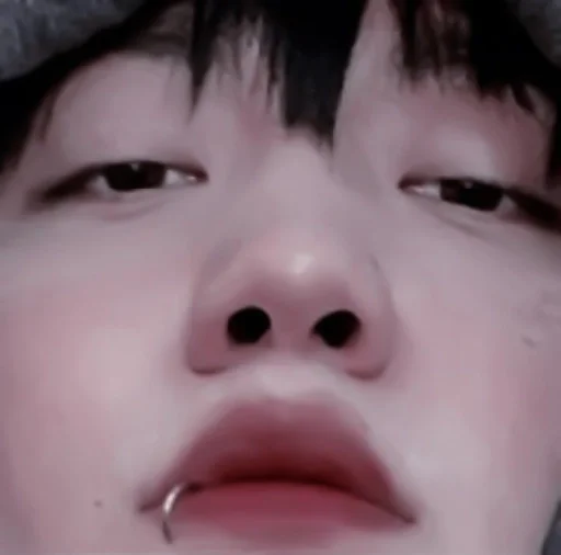 human face cheek skin