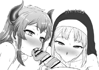 Sticker blowjob manga @hentstick - 1