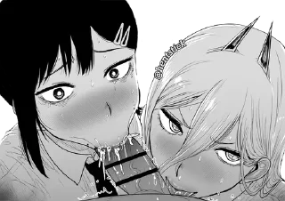 Sticker blowjob manga @hentstick - 2