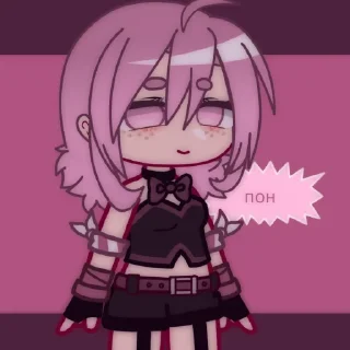 Sticker Голубой и Розовый апельсин - 0