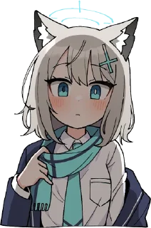 Sticker 蔚蓝档案 杂图1 @myadestes - 7