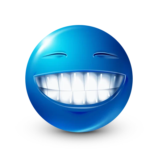 Стикер bluemoji2 - 1
