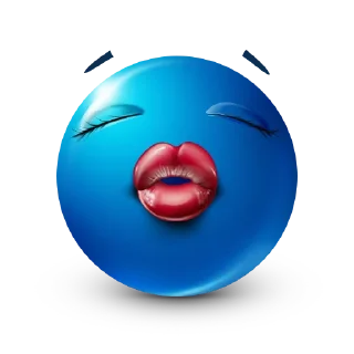 Sticker bluemoji - 3