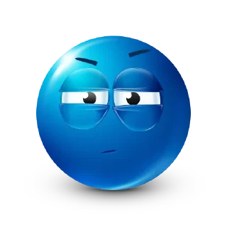 Sticker bluemoji - 7