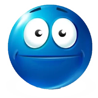 Sticker голубые лепешки - 8