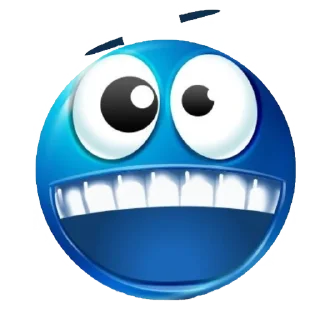 Sticker голубые лепешки - 4