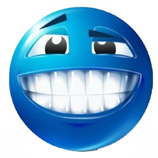 Sticker голубые лепешки - 11