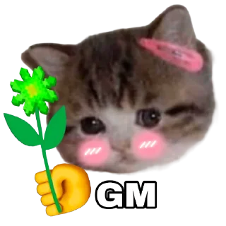 Sticker @blushingcat_ton - 1