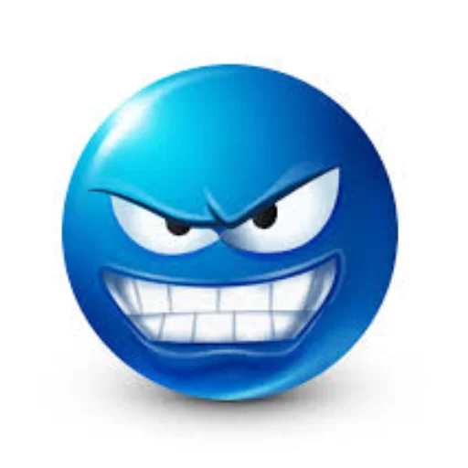 cartoon electric blue