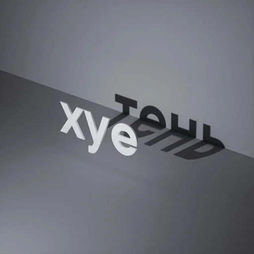 text design screenshot