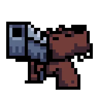 Sticker Бобросусл-pixeled (@HHIVP и @Bartolph) - 4