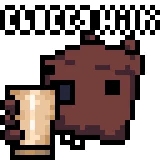 Sticker Бобросусл-pixeled (@HHIVP и @Bartolph) - 6