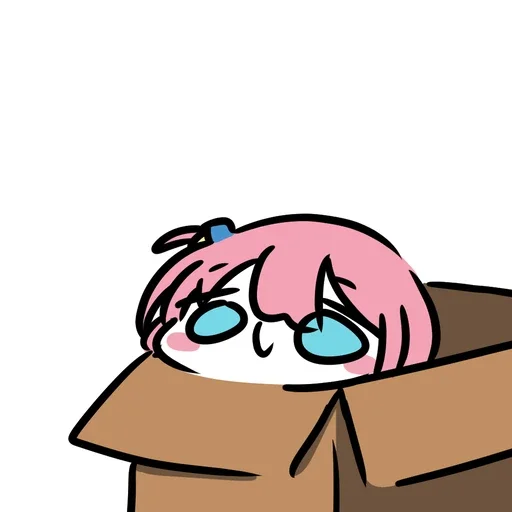 Стикер bocchi_dlc2_y0ursfunny_akaudon - 1