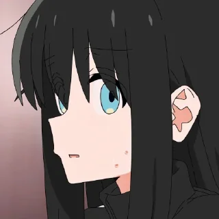 Стикер Bocchi The Goth - 7