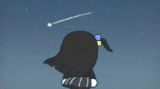 Стикер Bocchi The Goth - 3