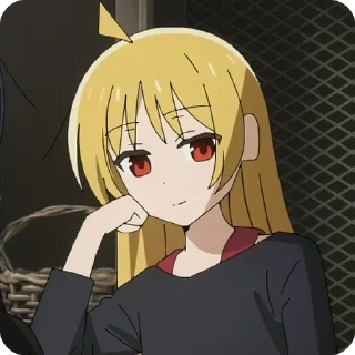 Стикер Bocchi the Rock • @animestickerb @pinterest_to_stickerbot - 4