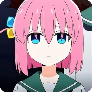 Стикер Bocchi the Rock • @animestickerb @pinterest_to_stickerbot - 9