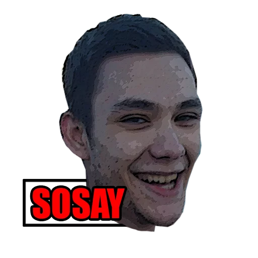 human face smile forehead