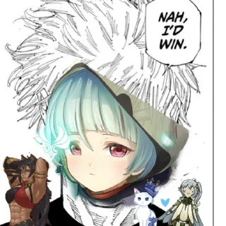 Sticker бойцовский хер by polincho - 4