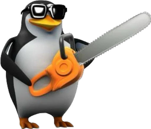 Sticker bombpenguin - 1