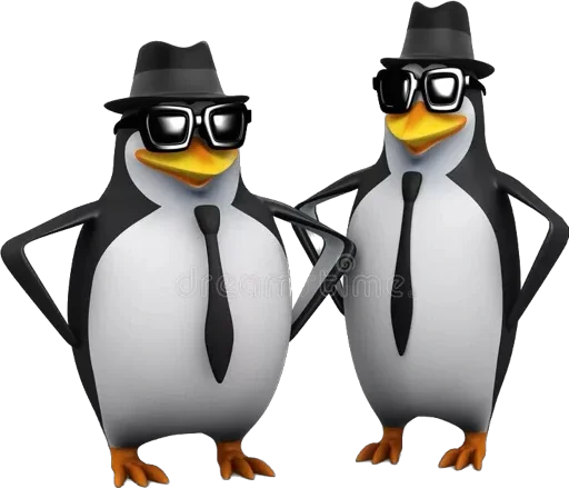 Sticker bombpenguin - 1