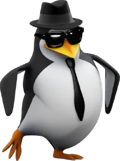 Sticker Пингвин - 9