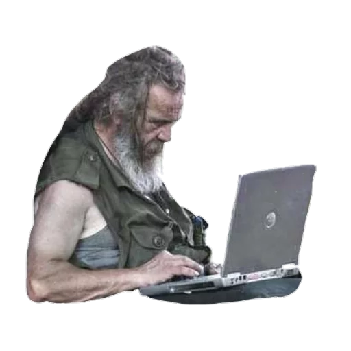 laptop computer person