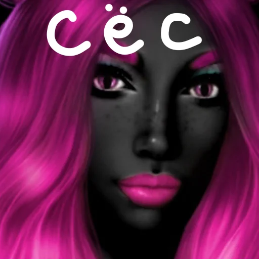 мультфильм пурпурный фиолетовый