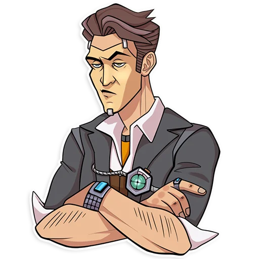 Стикер Стикеры Пограничья - 10