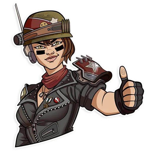 Стикер Стикеры Пограничья - 6