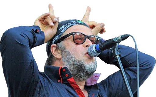 person microphone concert