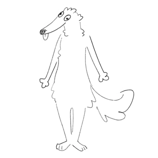 Sticker borzoiunderground - 1