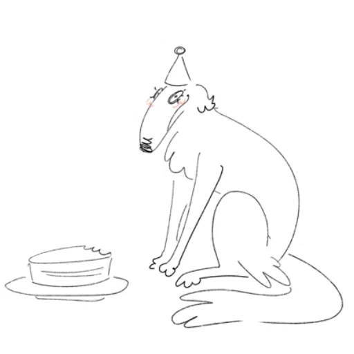 Sticker borzoiunderground - 1