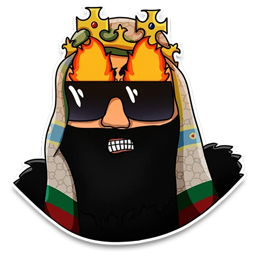 Sticker bossandpimp - 1