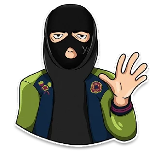 Sticker HHF BOSS & PIMP - 1