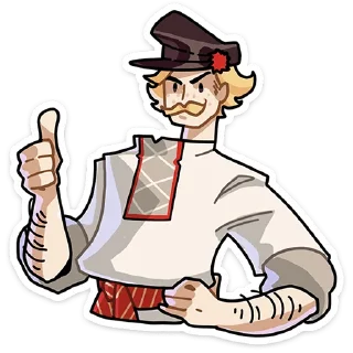 Стикер Бояре в Подберёзовке :: @stickroom - 7