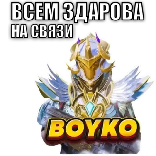 Sticker @boyko_pubggamer - 6