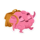 Стикер Мозг :: @stickroom - 8