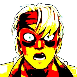 Стикер белобрысые [от ядерной воши] - 7