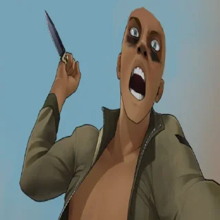 Стикер белобрысые [от ядерной воши] - 8