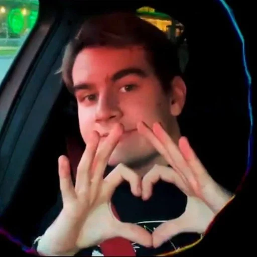 person human face mirror