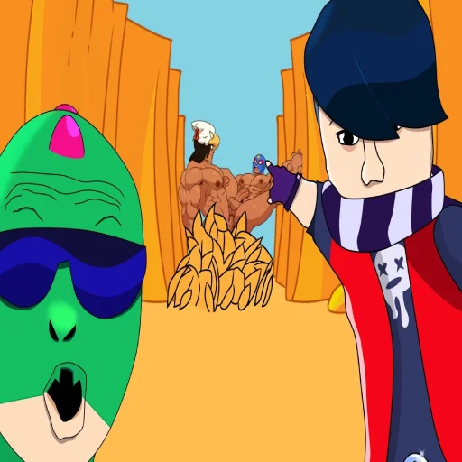 Sticker brawlr34art - 1