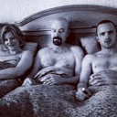 human face person bathtub