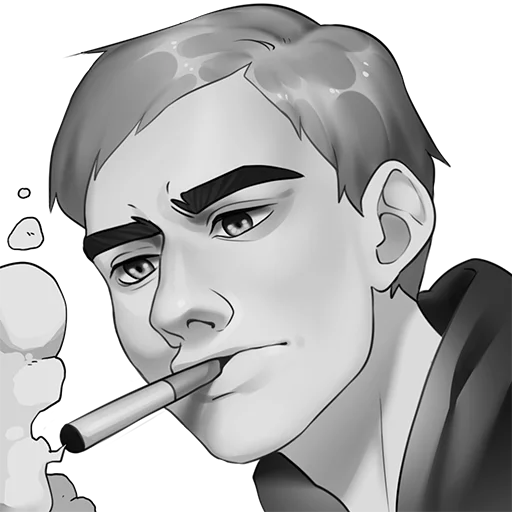 sketch illustration human face