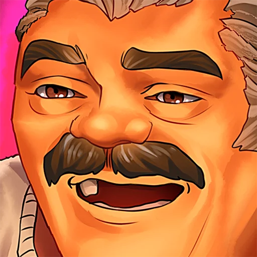 illustration drawing human face